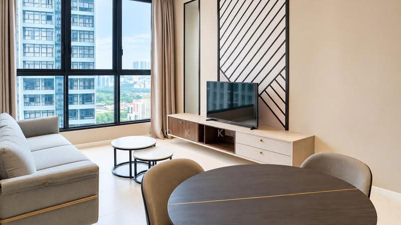 Kediaman Servis untuk Dijual di Millerz Square Serviced Residence - Kok KH - Living Room - PropertyGuru.com.my