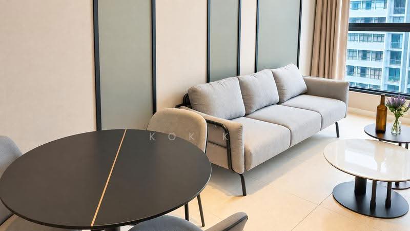 Kediaman Servis untuk Dijual di Millerz Square Serviced Residence - Kok KH - Living Room - PropertyGuru.com.my