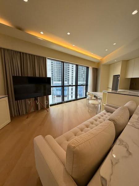 Service Residence for Rent at TRX Residences - Yvonne Toh - Living Room - PropertyGuru.com.my