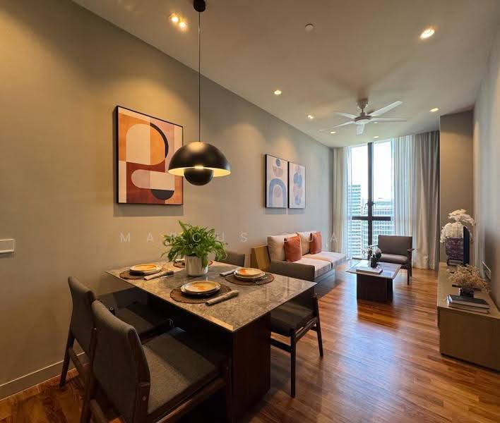 Kediaman Servis untuk Dijual di The Conlay - Marcus Guan - Living Room - PropertyGuru.com.my