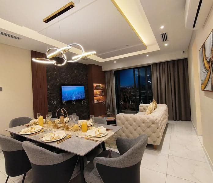 Service Residence for Sale at Times Square 2 - Marcus Guan - Dining Room - PropertyGuru.com.my