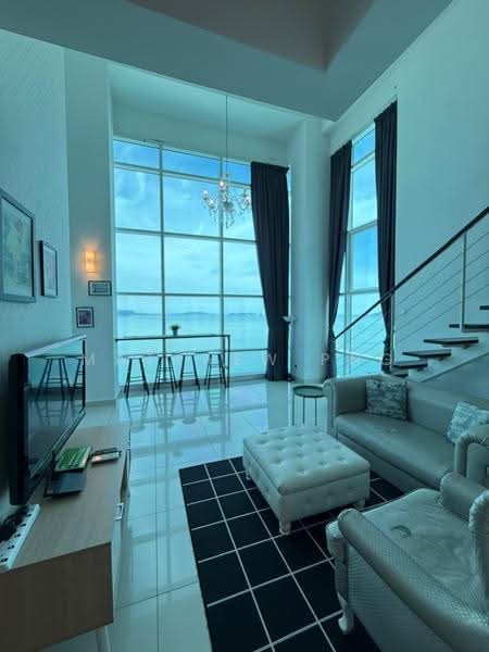Kediaman Servis untuk Dijual di Maritime Suite - Matthew Png - Living Room - PropertyGuru.com.my