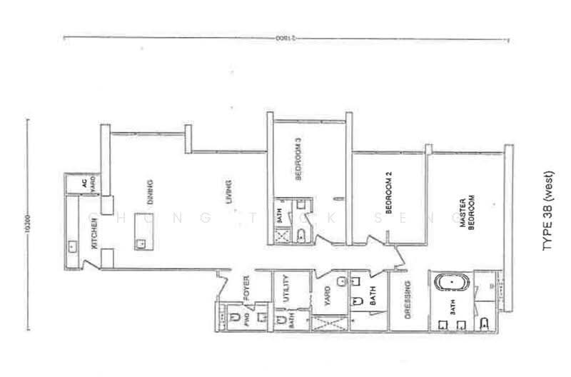 Service Residence for Sale at Quadro Residences - Chong Teck Seng - Kitchen - PropertyGuru.com.my