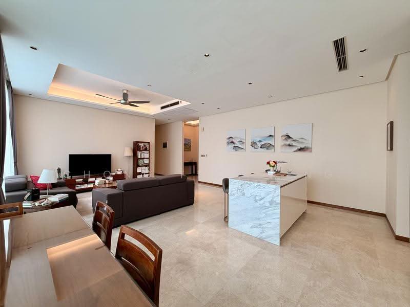 Service Residence for Sale at Quadro Residences - Chong Teck Seng - Living Room - PropertyGuru.com.my