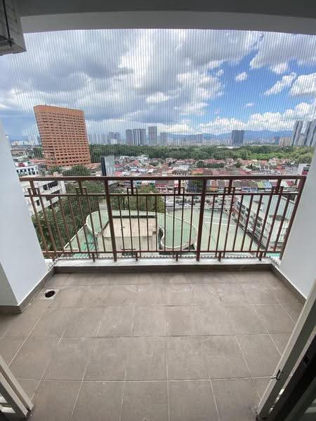Condominium for Rent at Rivercity Condominium - Aw Qi Fan - Balcony - PropertyGuru.com.my