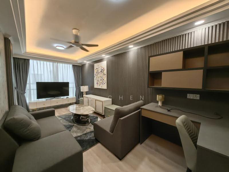 Condominium for Rent at Mont Kiara Pelangi - Jo Chen - Living Room - PropertyGuru.com.my
