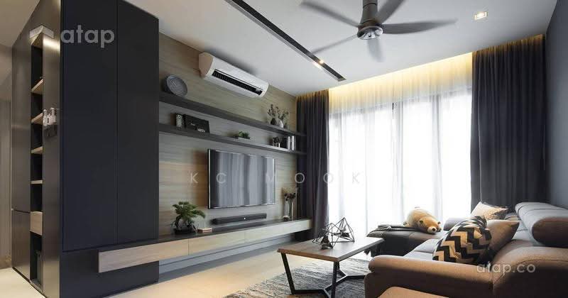 Rumah Berkembar untuk Dijual di Taman Pelangi (Johor Bahru) - KC Mook - Living Room - PropertyGuru.com.my