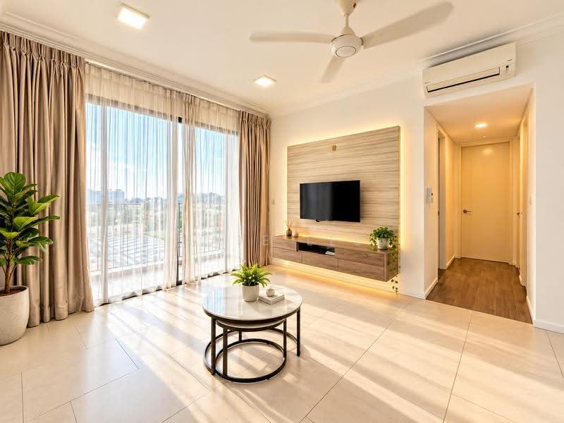 Service Residence for Sale at Geo Bukit Rimau - Kate Lee - Living Room - PropertyGuru.com.my