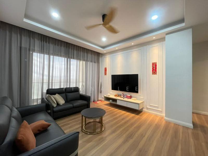 Kondominium untuk Disewa di The Parque Residences - Fiona Lee - Living Room - PropertyGuru.com.my