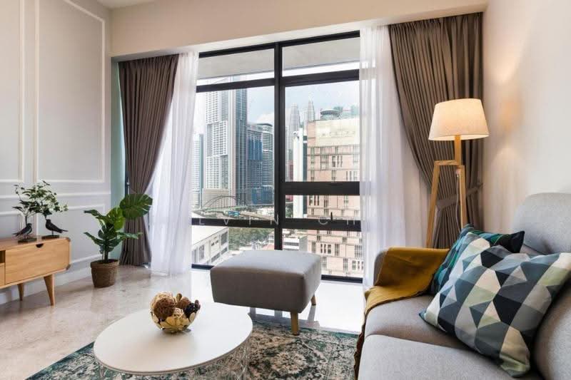 Kediaman Servis untuk Disewa di Anggun Residences - Kelvin Chia - Living Room - PropertyGuru.com.my
