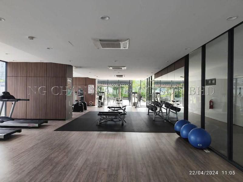 Condominium for Sale at Serviced Residence @ Fera Residence @ The Quartz WM - Leslie Low - Gym - PropertyGuru.com.my