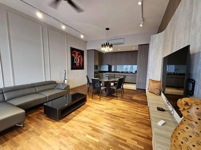 Kediaman Servis untuk Disewa di Straits Residences - Shing Lam - Living Room - PropertyGuru.com.my