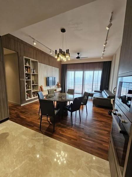 Kediaman Servis untuk Disewa di Straits Residences - Shing Lam - Living Room - PropertyGuru.com.my