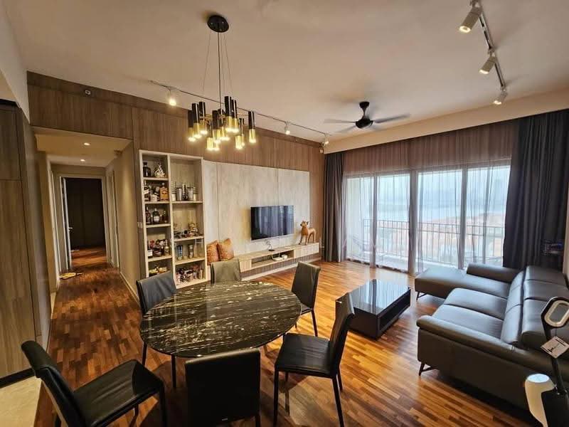 Kediaman Servis untuk Disewa di Straits Residences - Shing Lam - Living Room - PropertyGuru.com.my