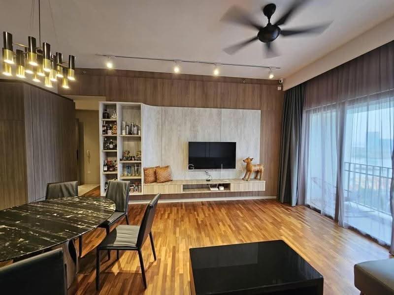 Kediaman Servis untuk Disewa di Straits Residences - Shing Lam - Living Room - PropertyGuru.com.my