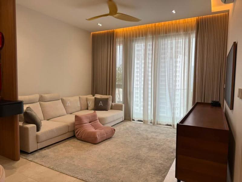 Kondominium untuk Disewa di Trinity Pentamont - Alvan Chin - Living Room - PropertyGuru.com.my