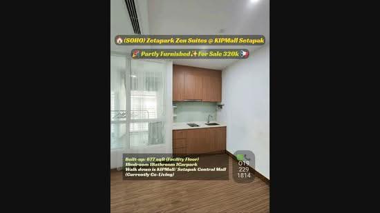 Service Residence for Sale at SOHO @ Zetapark - Wincent Chuah - PropertyGuru.com.my
