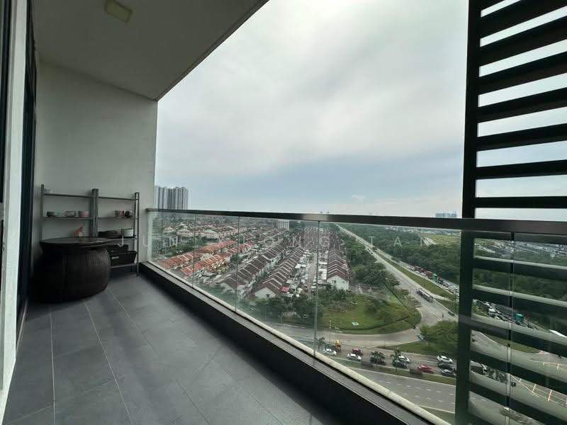Service Residence for Sale at Green Haven - Jun Xiong Tan - Balcony - PropertyGuru.com.my