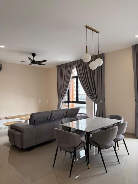 Kondominium untuk Disewa di Co-Home @ Eden by The Parque Residences - Selina Lee - Living Room - PropertyGuru.com.my