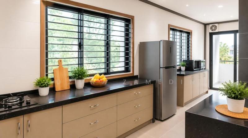 Rumah Banglo untuk Dijual di Aman Perdana (Kapar) - Adzura Zamedin - Kitchen - PropertyGuru.com.my