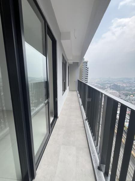 Service Residence for Rent at Quaver Residence - Ken Low - Long Spacious Balcony - PropertyGuru.com.my