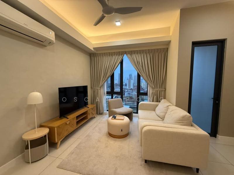 Service Residence for Rent at The Sentral Suites - Oscar Pong - Living Room - PropertyGuru.com.my