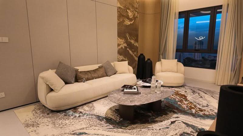 Kondominium untuk Dijual di Waterstone - Jane Khor - Living Room - PropertyGuru.com.my