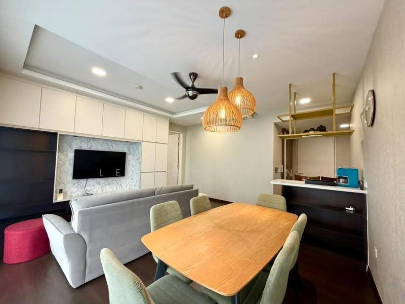 Service Residence for Rent at SqWhere Service Apartments - Lennon Poon - Living Room - PropertyGuru.com.my