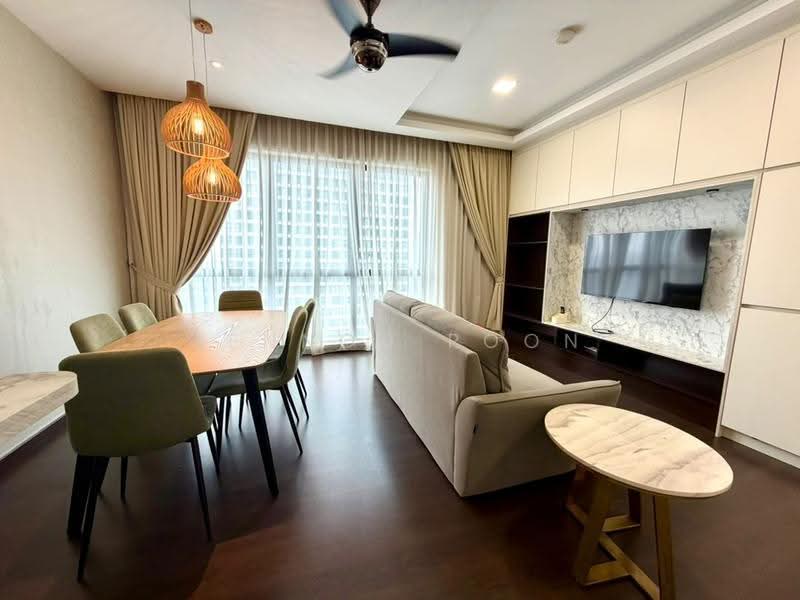 Service Residence for Rent at SqWhere Service Apartments - Lennon Poon - Living Room - PropertyGuru.com.my