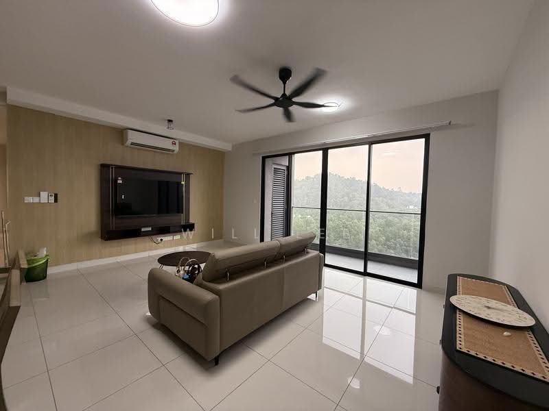 Kondominium untuk Disewa di Nestree Residence - Will Lee - Living Room - PropertyGuru.com.my