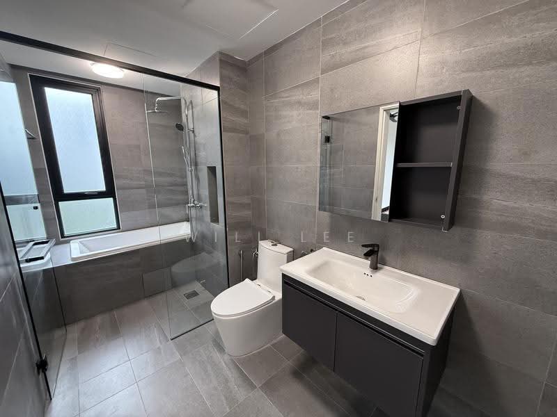 Kondominium untuk Disewa di Nestree Residence - Will Lee - Master Bathroom - PropertyGuru.com.my