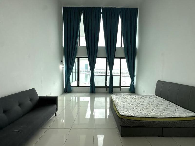 Service Residence for Rent at Sunrise Gurney - Richard Oo - Living Room - PropertyGuru.com.my