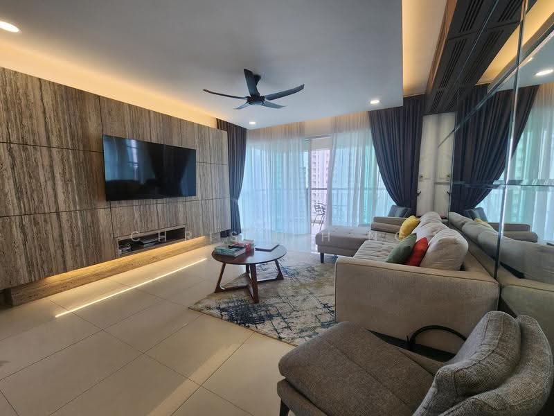 Condominium for Rent at Mont Kiara Banyan - Chris H.H Ng - Living Room - PropertyGuru.com.my