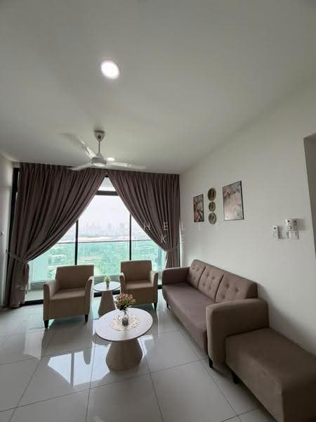 Service Residence for Sale at City of Green - Michelle Loke - Living Room - PropertyGuru.com.my