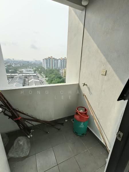 Service Residence for Rent at Greenfield Regency - Hong Charng Lee - Balcony - PropertyGuru.com.my