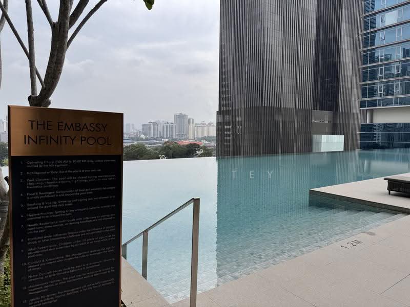 Kediaman Servis untuk Dijual di Skyline Embassy - Cindy Tey - Pool - PropertyGuru.com.my
