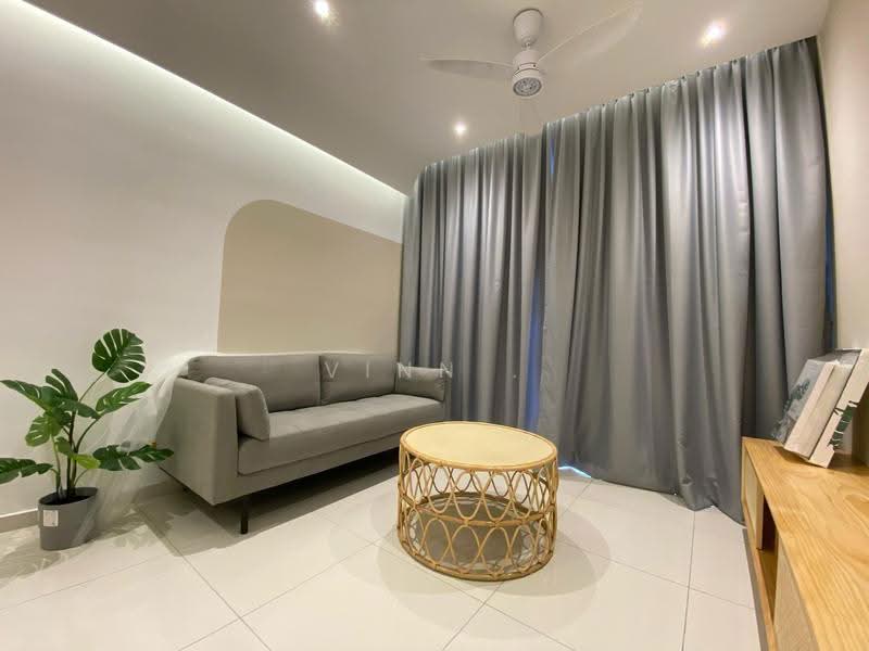 Service Residence for Rent at Kenwingston Skylofts - Vinn . - Living Room - PropertyGuru.com.my