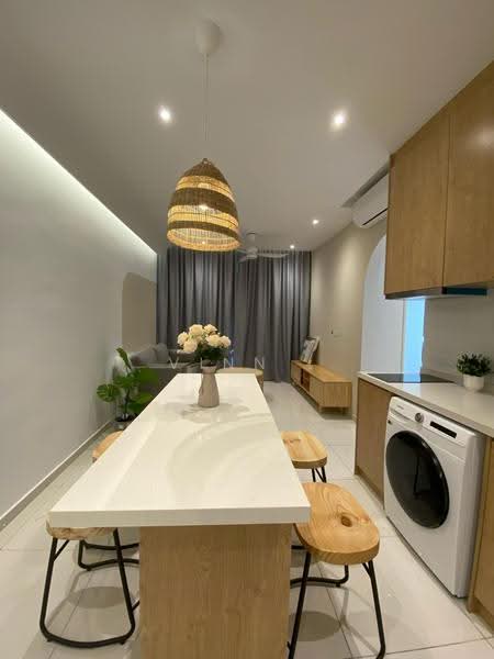 Service Residence for Rent at Kenwingston Skylofts - Vinn . - Living Room - PropertyGuru.com.my