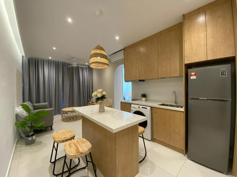 Service Residence for Rent at Kenwingston Skylofts - Vinn . - Kitchen - PropertyGuru.com.my