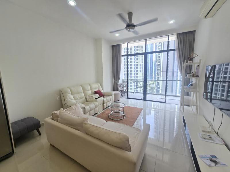 Condominium for Rent at Mirage Residence - Raymond Yew - Living Room - PropertyGuru.com.my