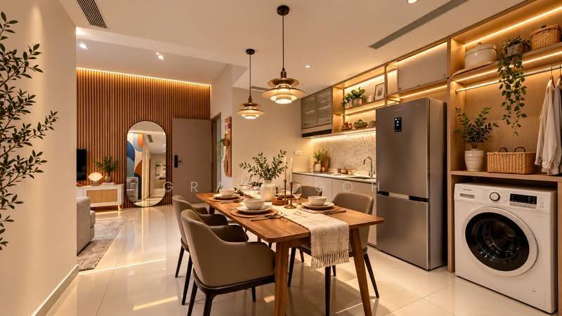 Service Residence for Sale at Seiras Residences - Grace Goh - Dining Room - PropertyGuru.com.my