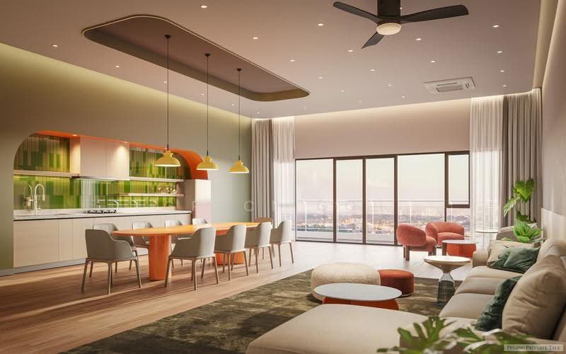 Service Residence for Sale at Seiras Residences - Grace Goh - Living Room - PropertyGuru.com.my