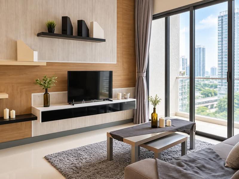 Service Residence for Rent at South View - JACK YING - Living Room - PropertyGuru.com.my