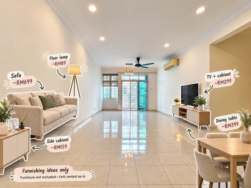 Condominium for Rent at Kelana Sentral - Vivian Ng - Living Room - PropertyGuru.com.my