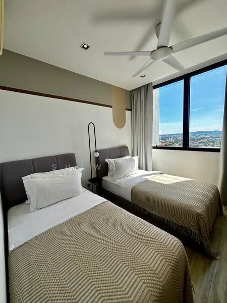 Service Residence for Sale at Lumi Tropicana Serviced Residence - Shawn Loh - Bedroom - PropertyGuru.com.my
