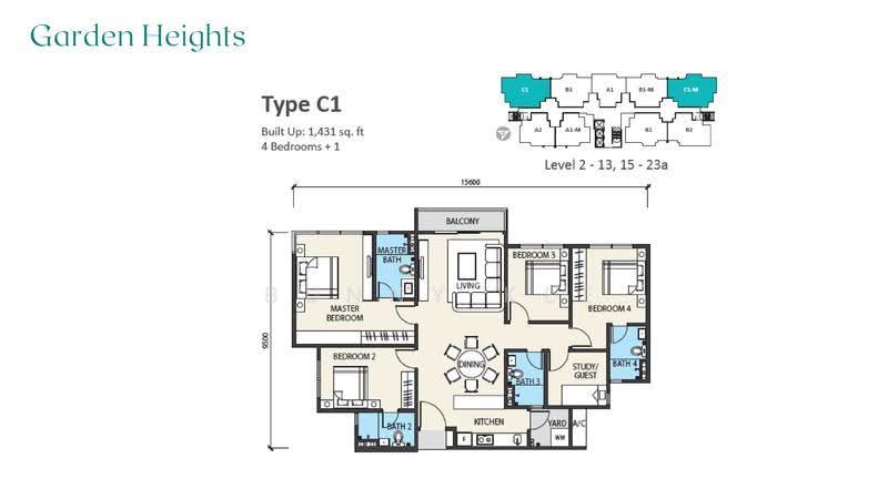 Condominium for Sale at Alstonia Garden Heights - Bunny Kee - PropertyGuru.com.my