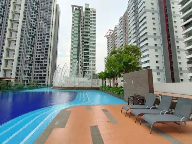 Service Residence for Sale at Twin Residences - Vancs Chai - Pool - PropertyGuru.com.my