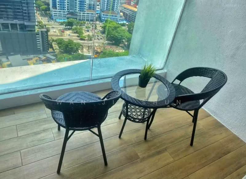 Service Residence for Rent at Quill Residence - Wan Jia Shun - Balcony - PropertyGuru.com.my