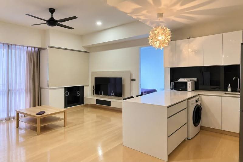 Service Residence for Sale at Star Residences One - Joshua Cheah - Living Room - PropertyGuru.com.my