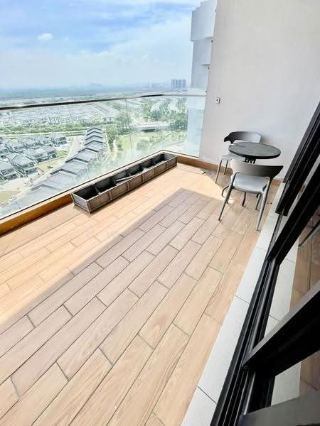 Kondominium untuk Disewa di The Parque Residences - Luwis Ling - Balcony - PropertyGuru.com.my